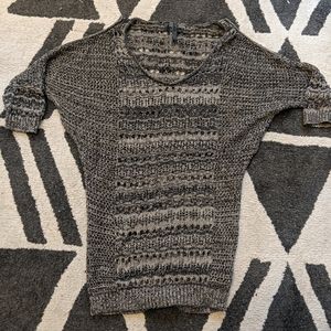 GUESS sheer mesh top